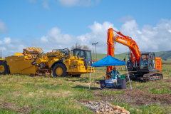 Equipment on display at event