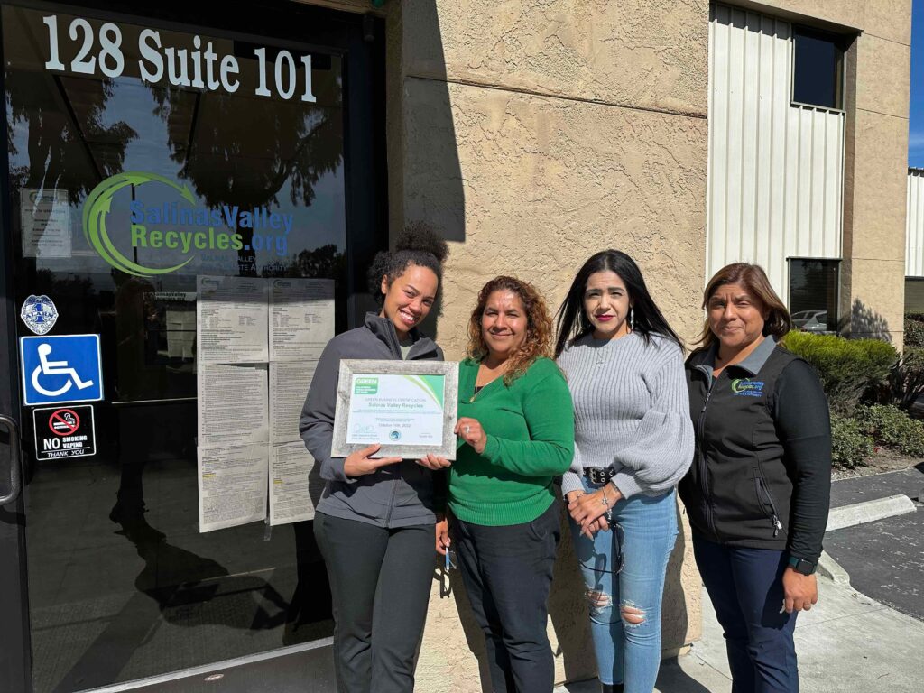 Staff With Green Business Certificate