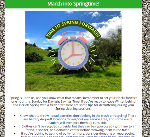 March 2023 Newsletter