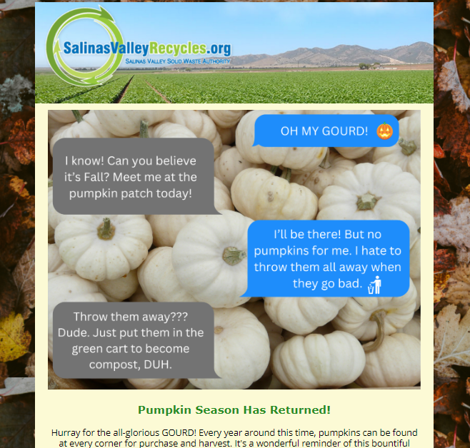 Snapshot of September 2023 E-Newsletter