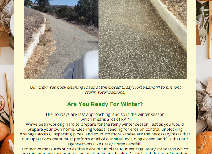 November 2023 E-Newsletter