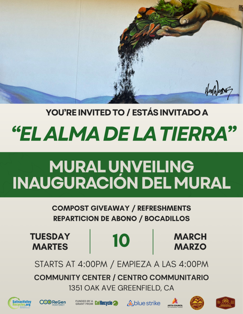 El Alma De La Tierra Mural Unveiling Flyer