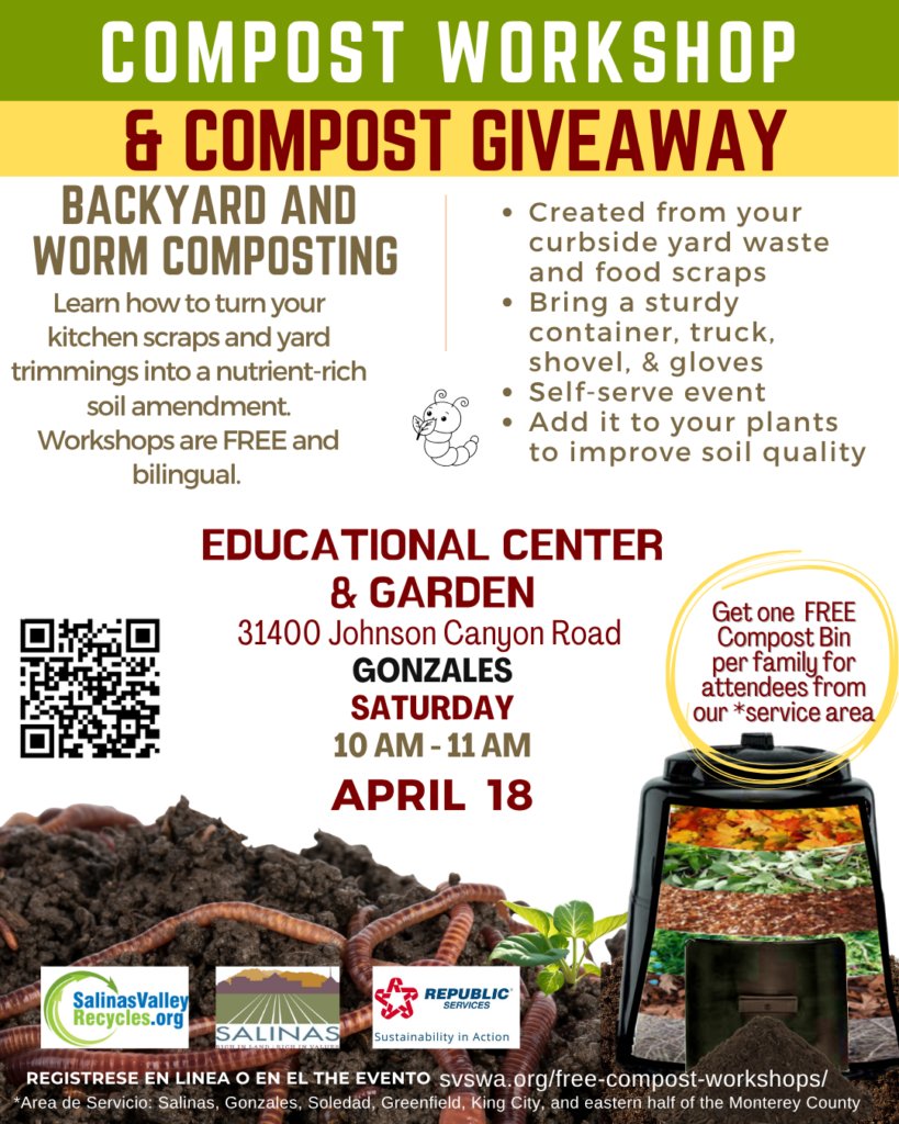 April Workshop flyer