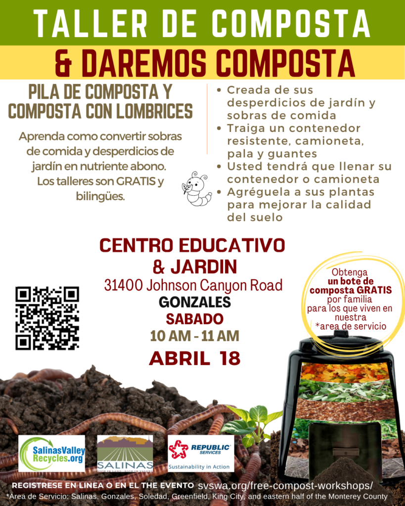 April Workshop flyer