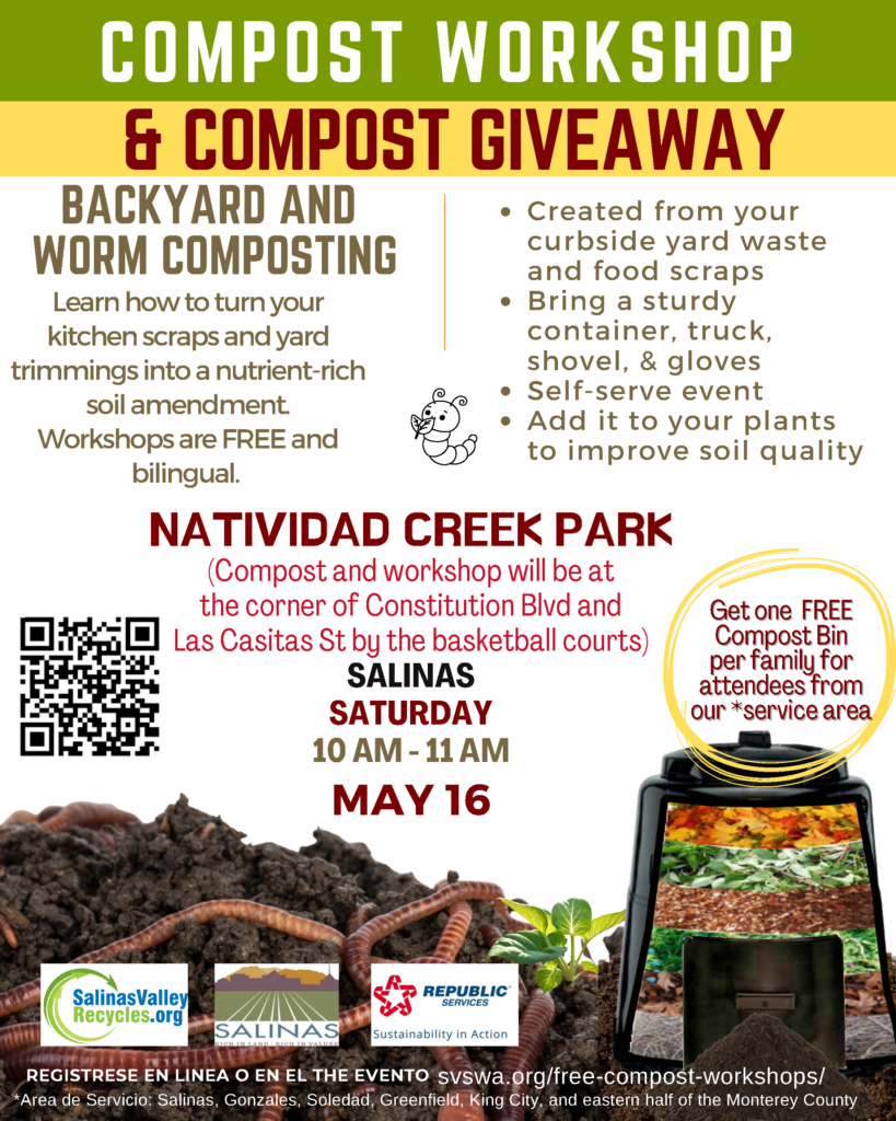 May Compost workshop flyer