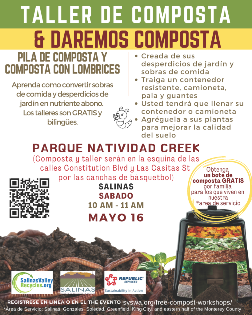 May Compost workshop flyer